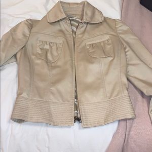 Cropped Collared Jacket